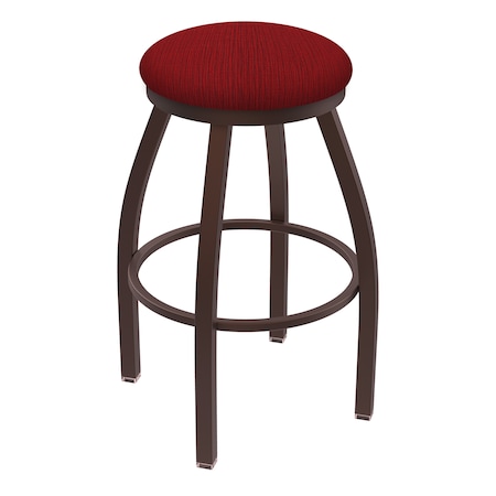 30 Swivel Bar Stool,Brnz Finish,Graph Ruby Seat